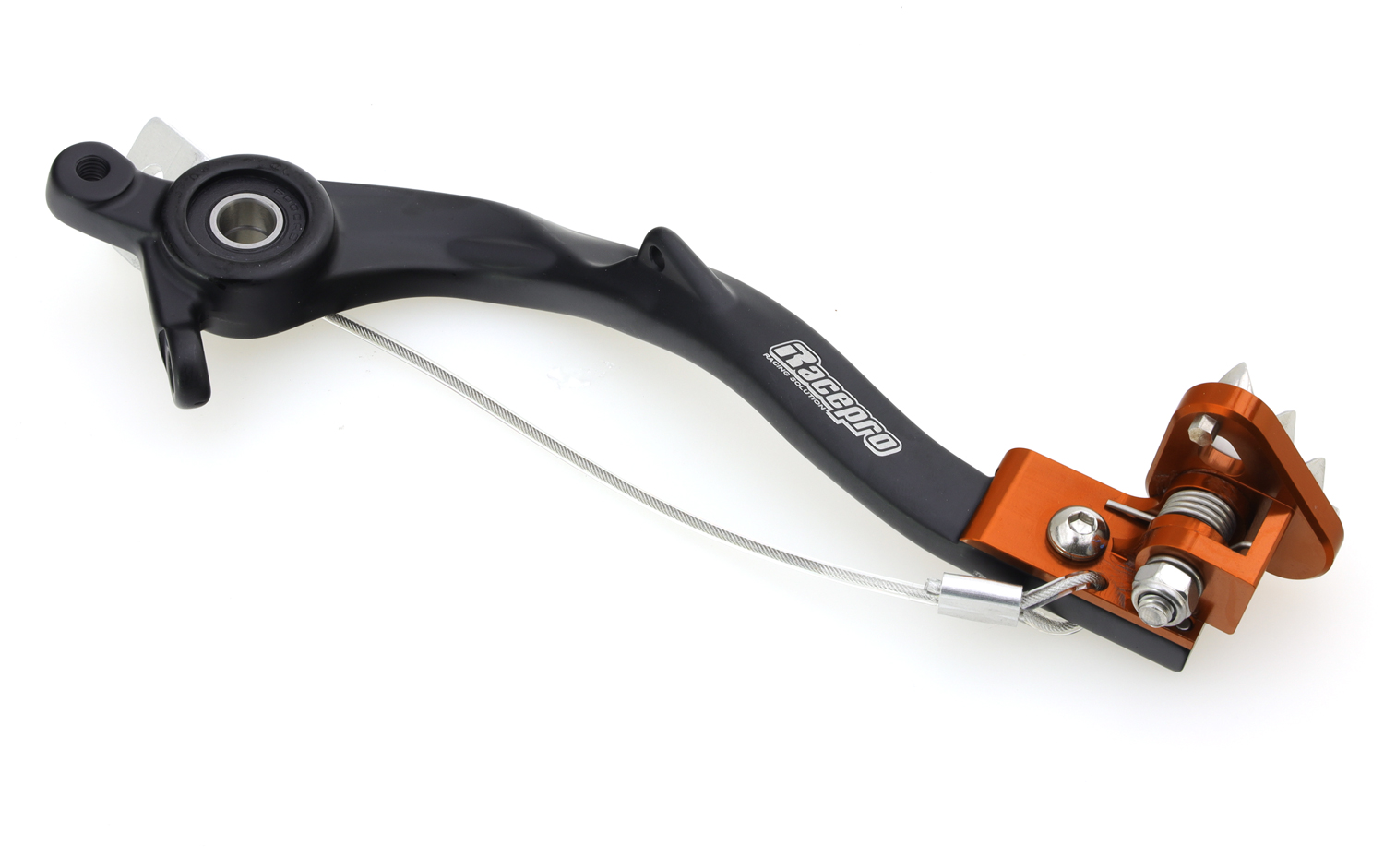Pedal de travão Preto / Laranja ()