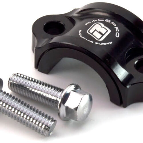 Abraçadeira rotativa CNC Preta para manetes