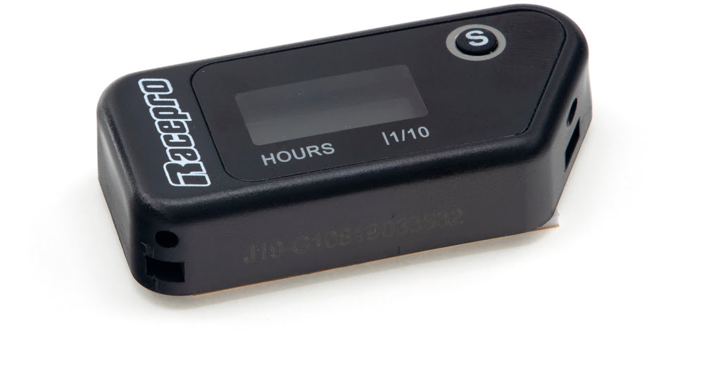 Contador de horas Vibração / Wireless Preto