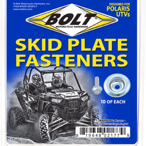 Kit Anilhas + Parafusos Proteção Chassi RZR (10 / un)