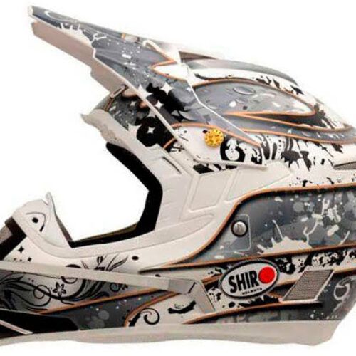 CAPACETE OFF ROAD CAPACETE SH-777 ELITE PRETO