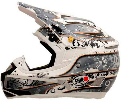 CAPACETE OFF ROAD CAPACETE SH-777 ELITE PRETO