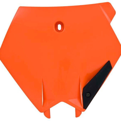 Porta / Placa de Numero Frontal Laranja — RPTBKTM010OR1