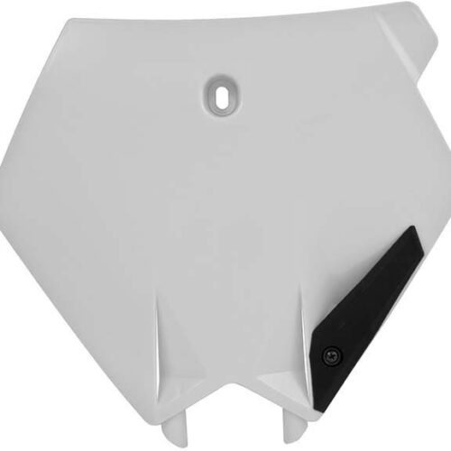 Porta / Placa de Numero Frontal Branca — RPTBKTM010WH3