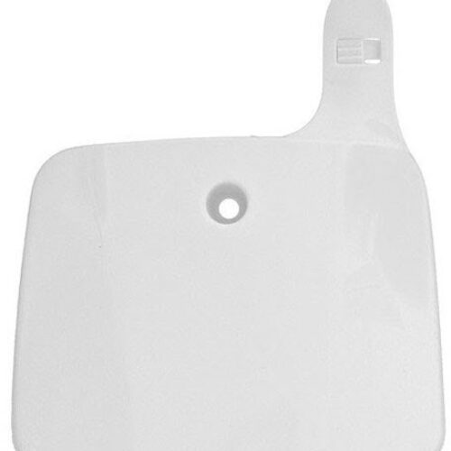 Porta / Placa de Numero Frontal Branca — RPTBKAW002WH3