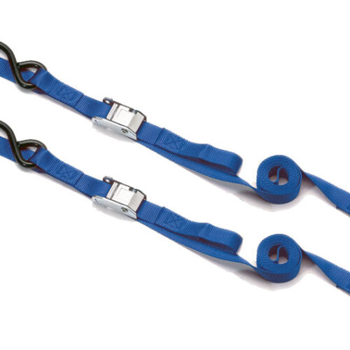 Fita P / Fixar Motos (gancho + gancho tipo arnês) Azul