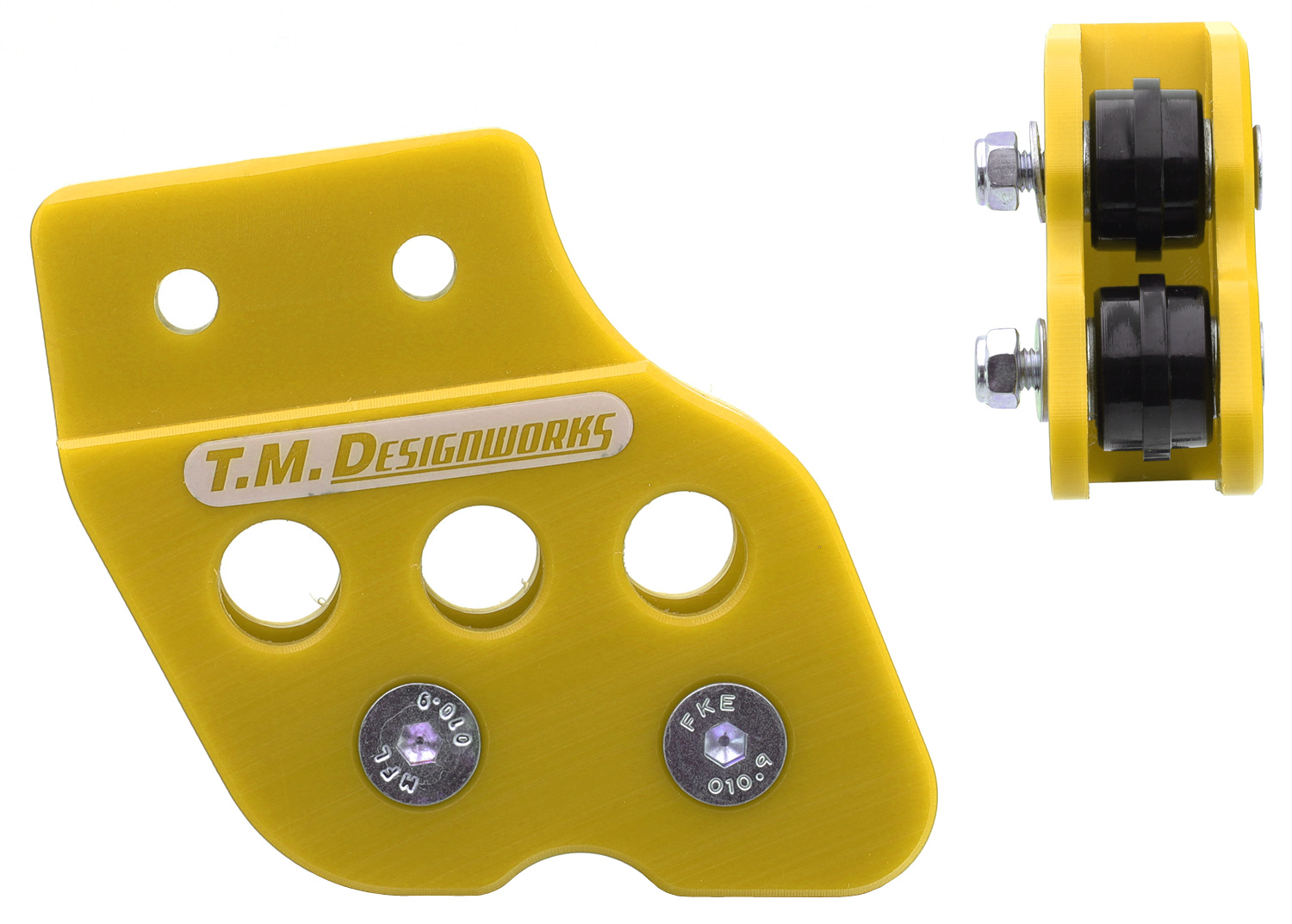Guia de Corrente ATV (c / Roleto Duplo) Amarelo