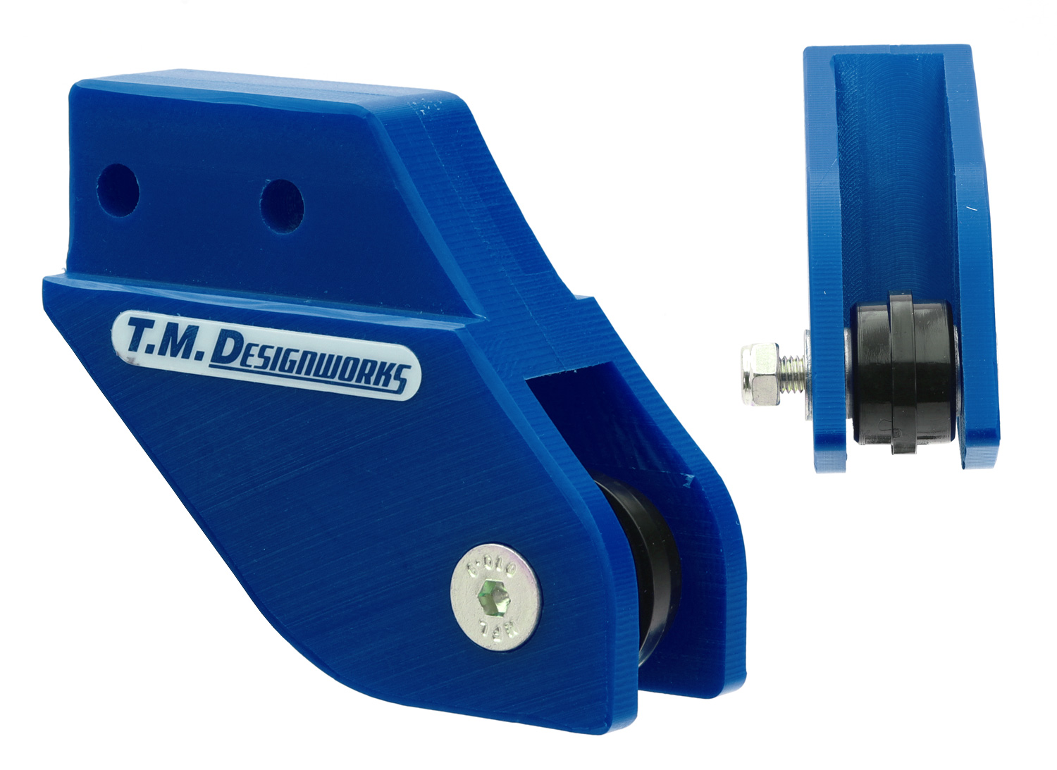 Guia de Corrente ATV (c / Roleto Simples) Azul — TM-RCG-005-BU