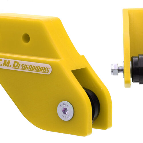 Guia de Corrente ATV (c / Roleto Simples) Amarelo — TM-RCG-005-YL