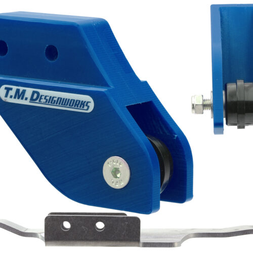 Guia de Corrente ATV c / Suporte (c / Roleto Simples) Azul — Yamaha YFM 700 Raptor