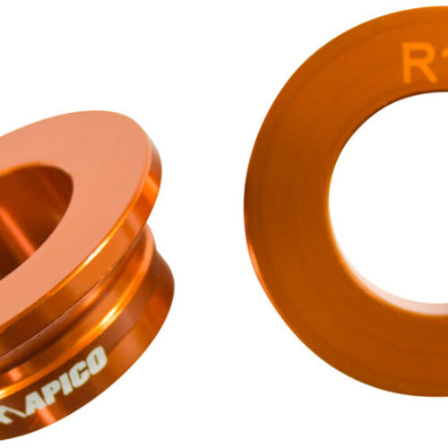 Casquilhos de roda da tras Laranja