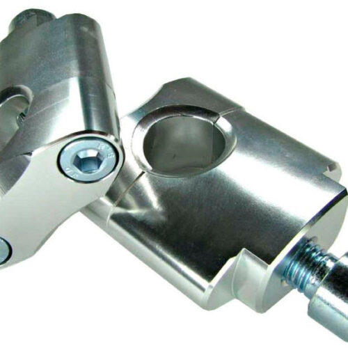 Suportes de Guiador 22x40mm CINZA