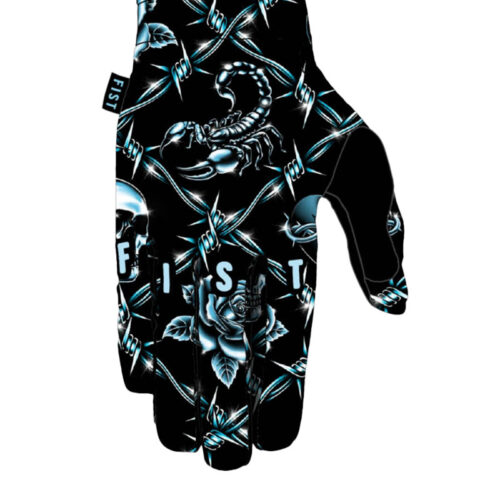 LUVAS FIST STRAPPED CHROME (Adulto) TAMANHO M