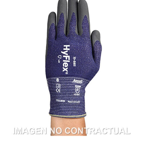 LUVAS ANSELL HYFLEX 11-561 TAMANHO 9 (medida L)