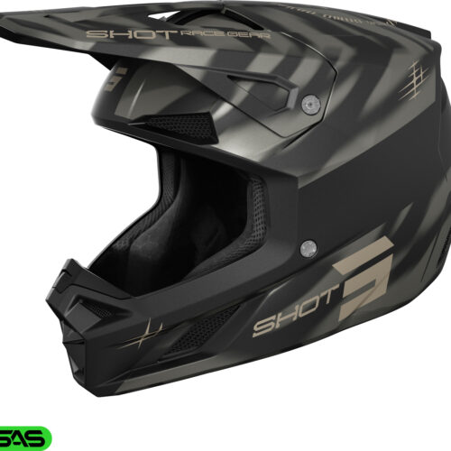 CAPACETE SPEED TIGER PRETO_MATT XL