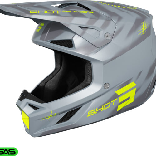 CAPACETE SPEED TIGER CINZA_MATT XL