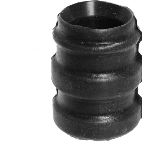 Borracha de escape Silicone ø21 / 23mm Preta