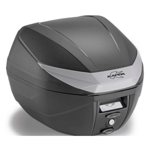 MALETA KAPPA ML 30 LTS K30 PRETO BASE/N C/EMBELL CENTRAL PLATA Monolock