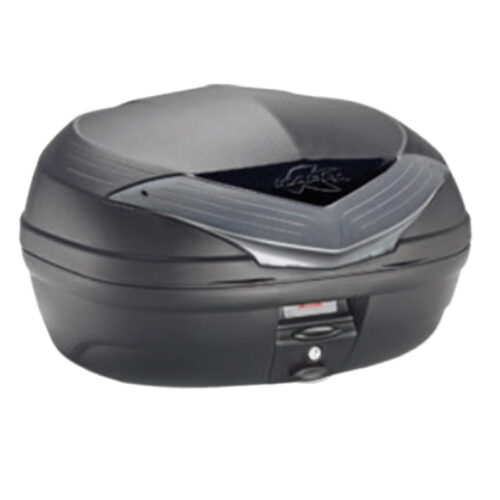 MALETA KAPPA ML 46 LTS K466 PRETO BASE/N C/CAT FUMADO Monolock