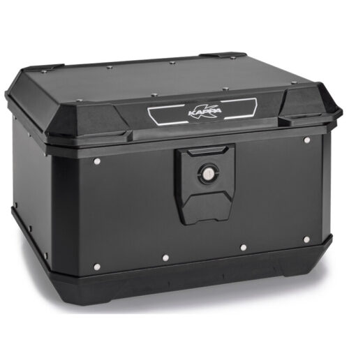MALETA KAPPA ML 40LTS K´METROBOX ALUMÍNIO PRETO Monolock