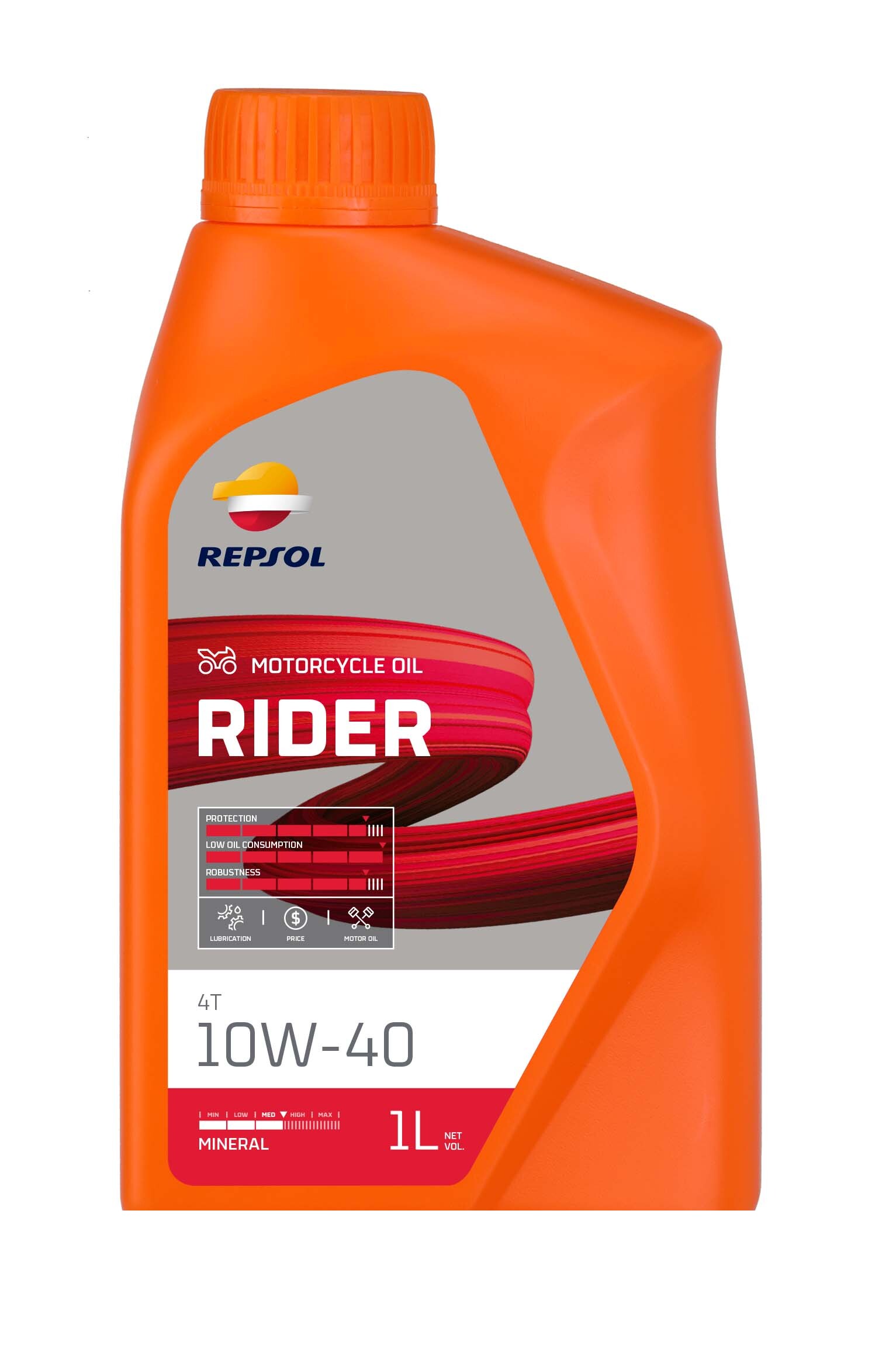 GARRAFA REPSOL RIDER 4T 10W-40 1L