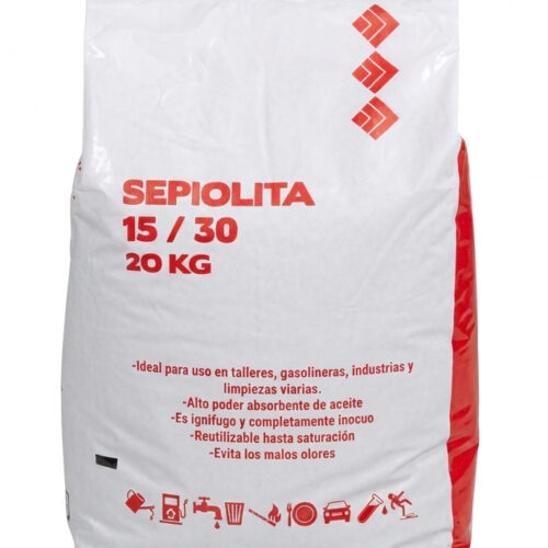 Absorvente Granulado de Oleos Para Oficina 20kg
