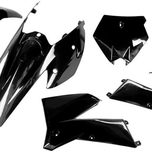 Kit de Plásticos 4pcs Preto