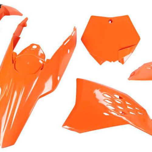 Kit de Plásticos 4pcs Laranja