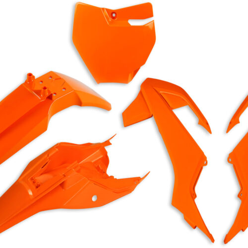Kit de Plásticos 4pcs Laranja
