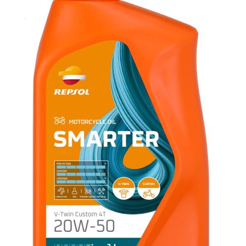 GARRAFA REPSOL SMARTER V-TWIN CUSTOM 4T 20W-50 1L